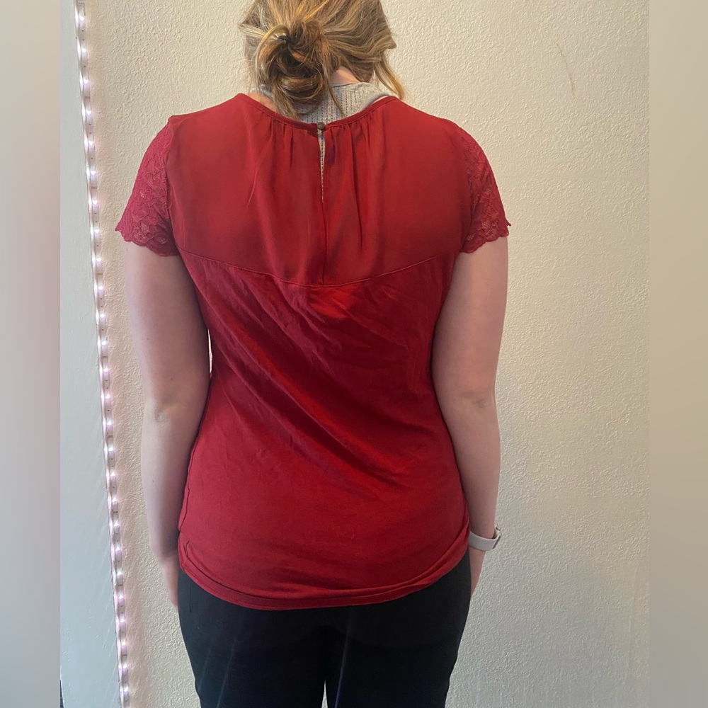 Express sheer top tee - Picture 2 of 2